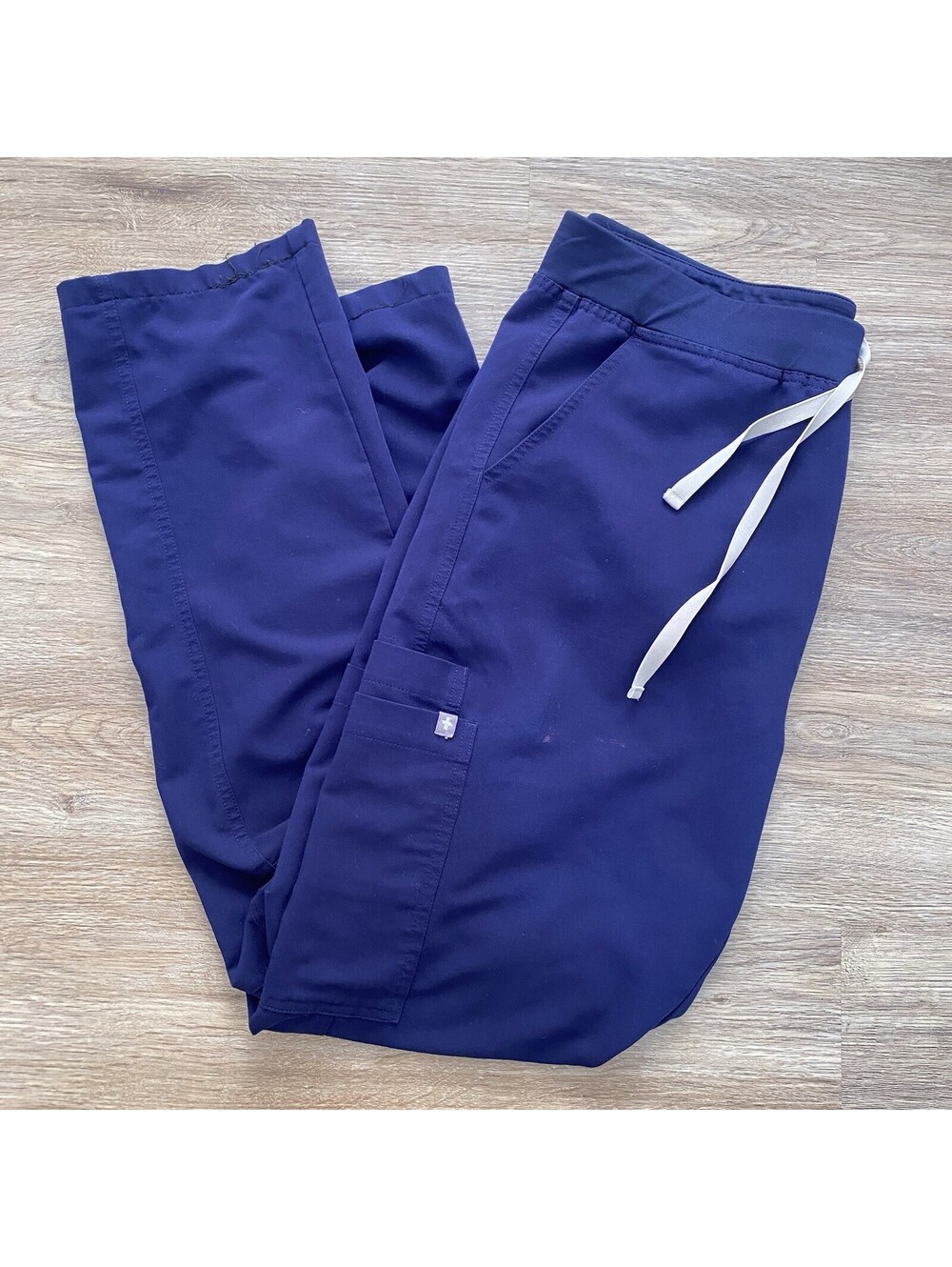 Figs Axim Cargo Scrub Pants Blue M22SW2010T
